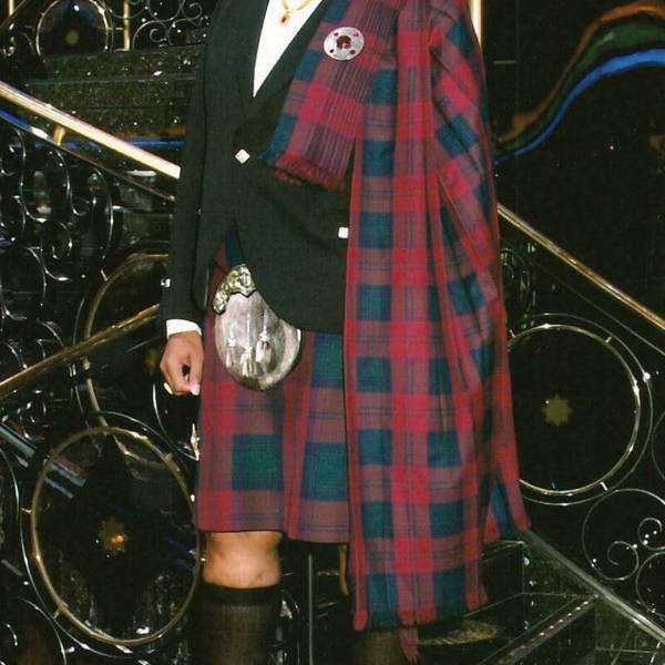 Light Weight Premium Wool Pipers Plaid
